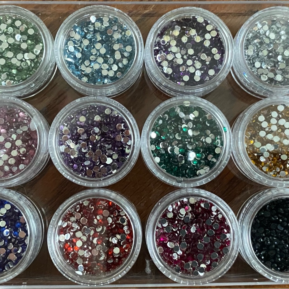 Assorted Rhinestone Nail Art Set
